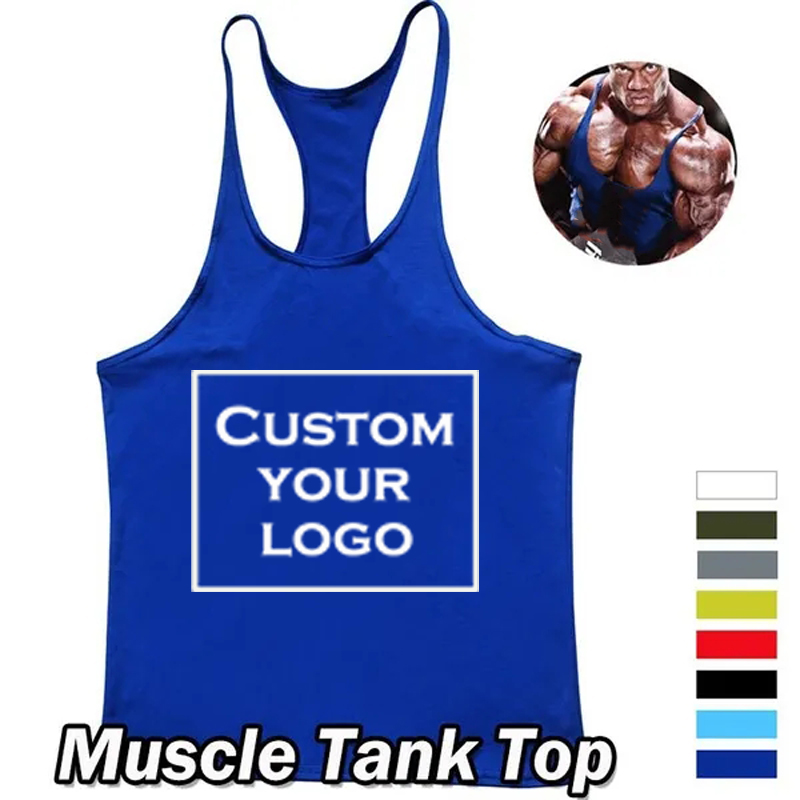 Tank Top Muscle - Diy Heren Fitness Vest Workout Tank