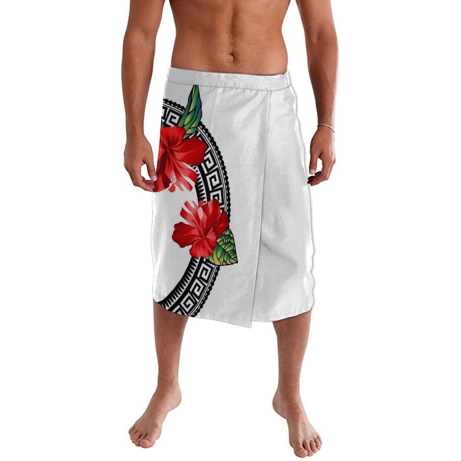 Sarong Men Wrap - Zomer Pacific Islands Traditionele Polynesische strandschort