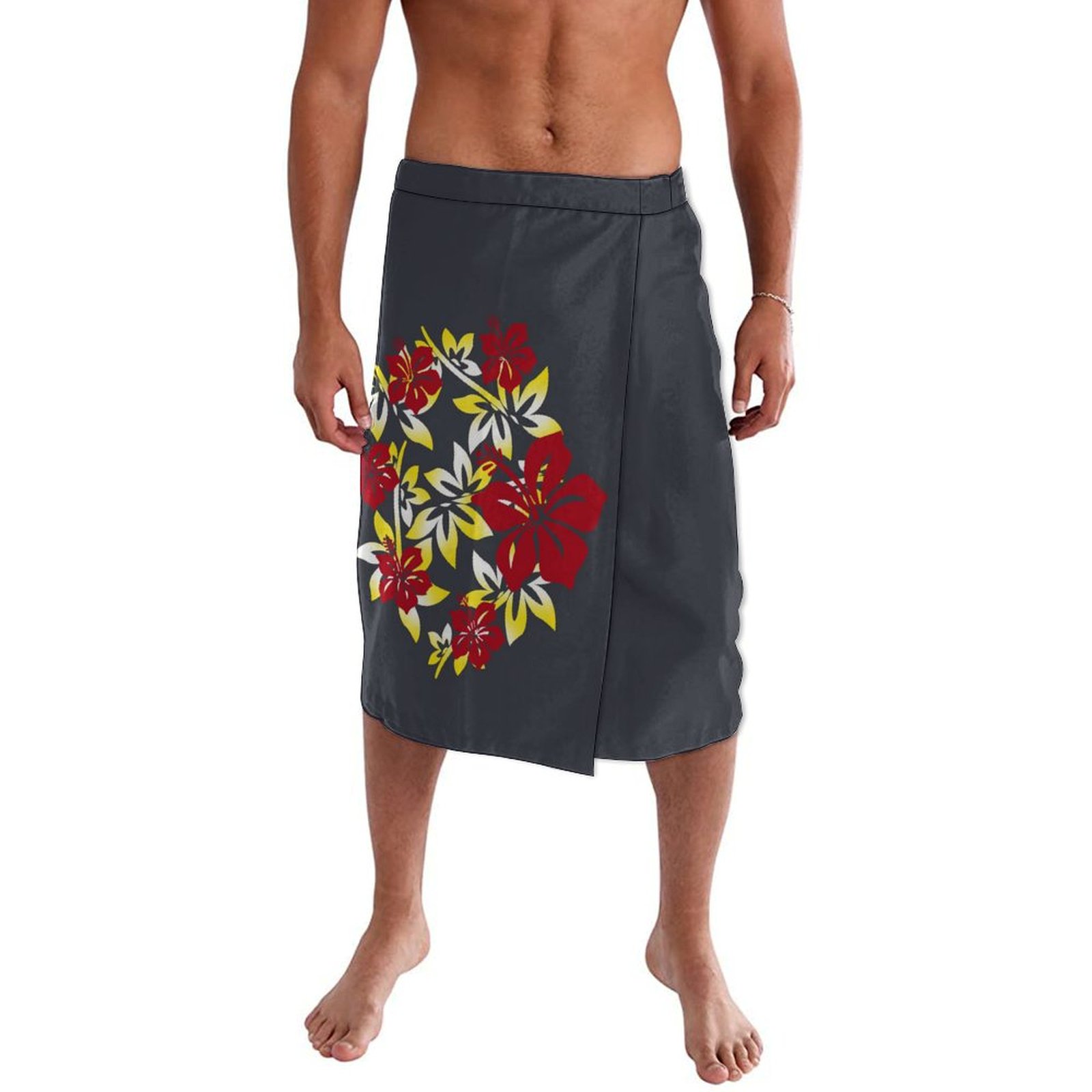 Sarong Men Wrap - Hot Hawaiiaanse Etnische Stijl Heren Wikkeljurk