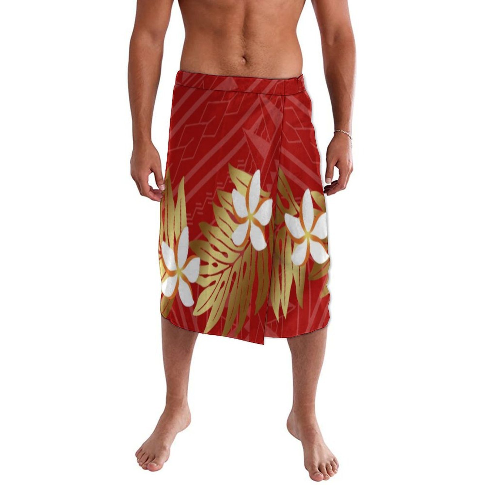Sarong Men Wrap - Polynesische eiland-stijl gepersonaliseerde heren zachte en