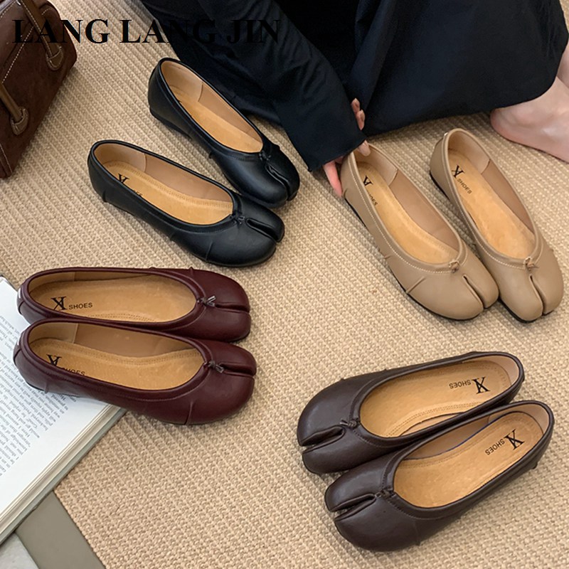 Espadrille Slip On - Lente Split Teen Vrouwen Ballet Flats