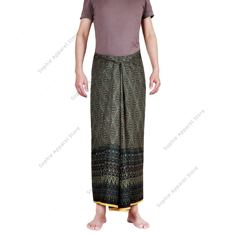 Sarong Men Wrap - Batik Sarong Rok voor Strand Wrap