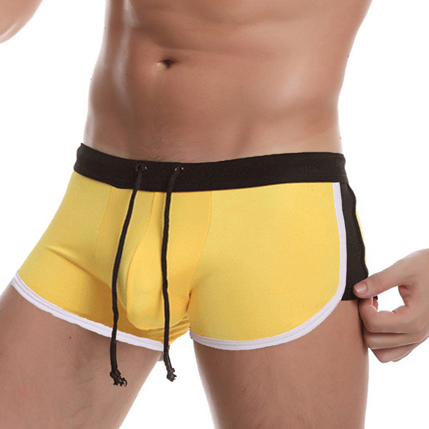 Swim Trunk Quick Dry - Zwembroeken voor heren met trekkoord, zwemshorts