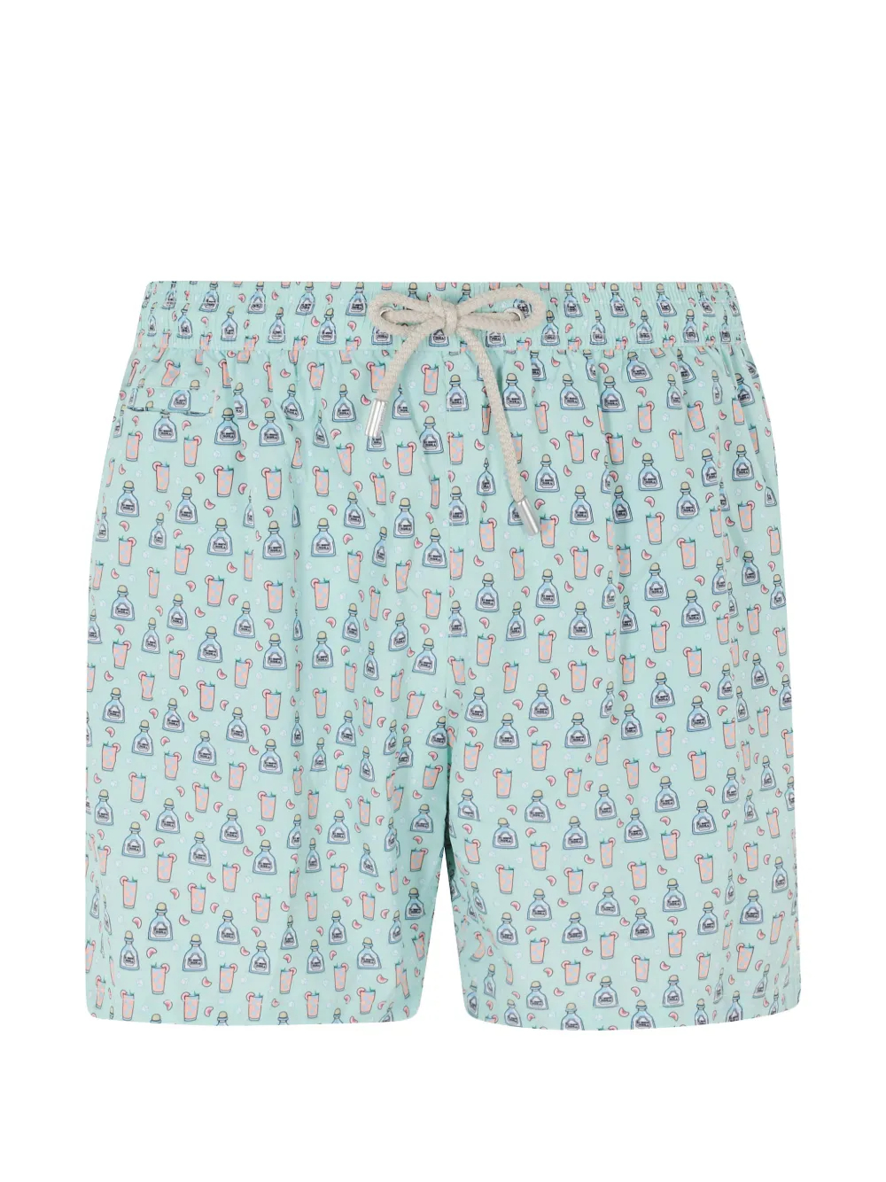 Trunks Board Surf - Heren zwembroek met print van lichte