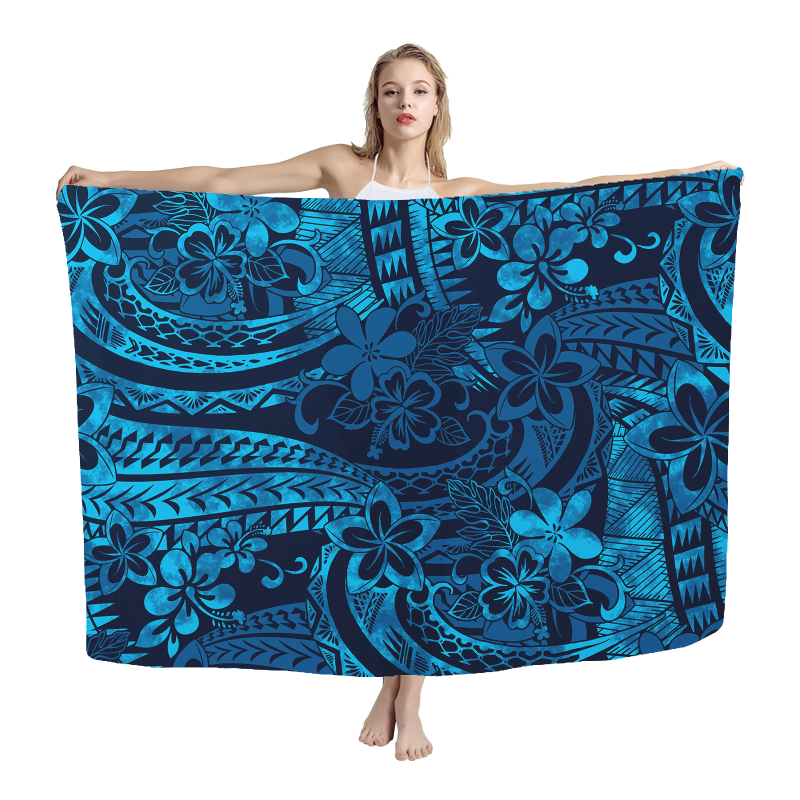 Sarong Men Wrap - Zomer Custom Sarong Rugby Team LOGO