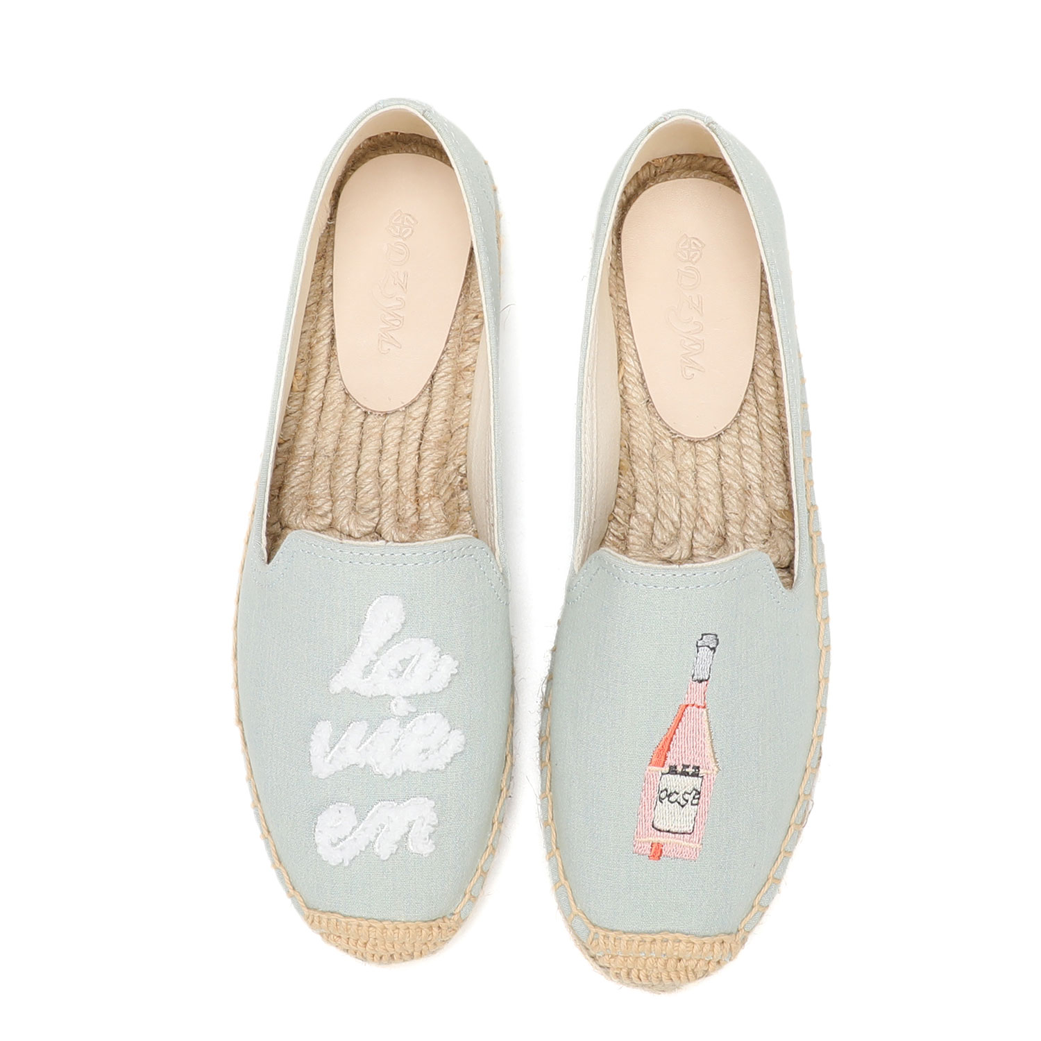 Espadrille Slip On - Espadrilles Voor Vrouwen Mode Hennep Platte