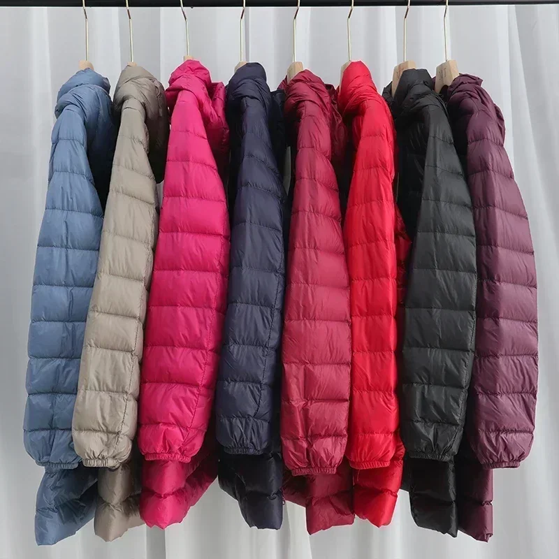 Packable Hat Nylon - 2024 Nieuwkomers Vrouwen X-Lange Pufferjacks Vrouwelijke