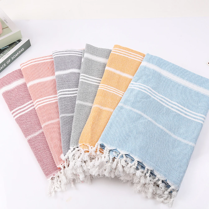 Beach Towel Large - Grote katoenen badhanddoek, Turks strand- en