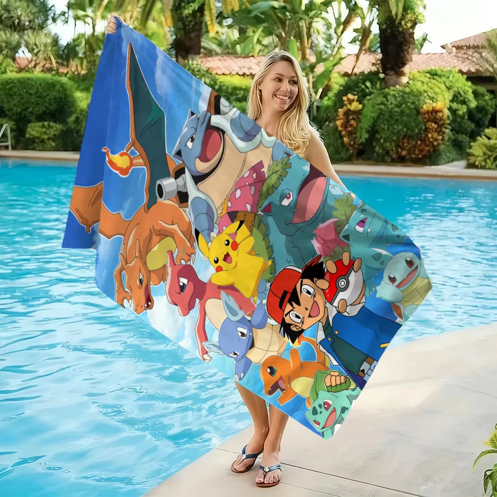1 stuk extra grote Pokemon mic - Beach Towel Large recensie en prijs