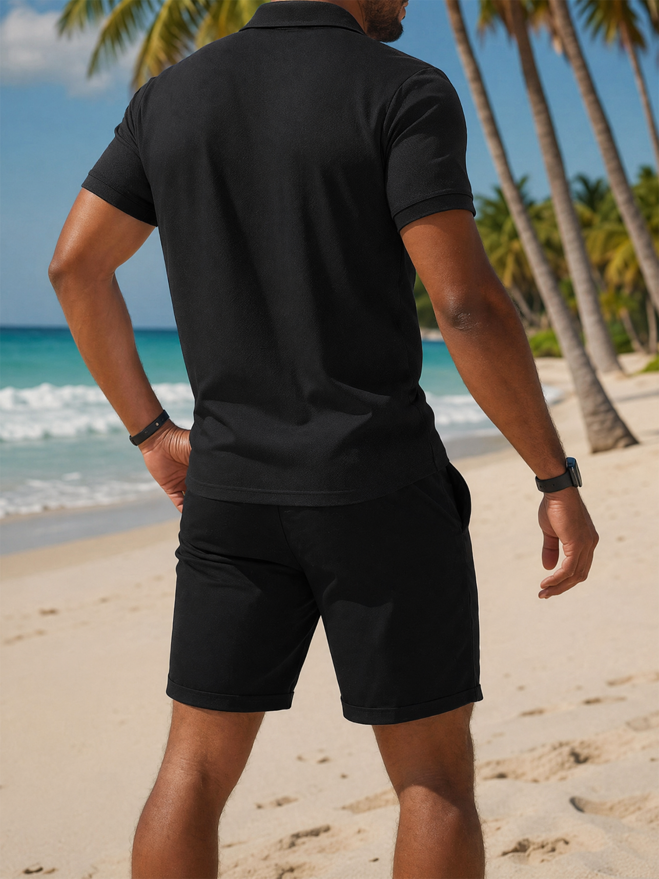 Herenset zomer vakantie traini - Shorts Chino Slim recensie en prijs