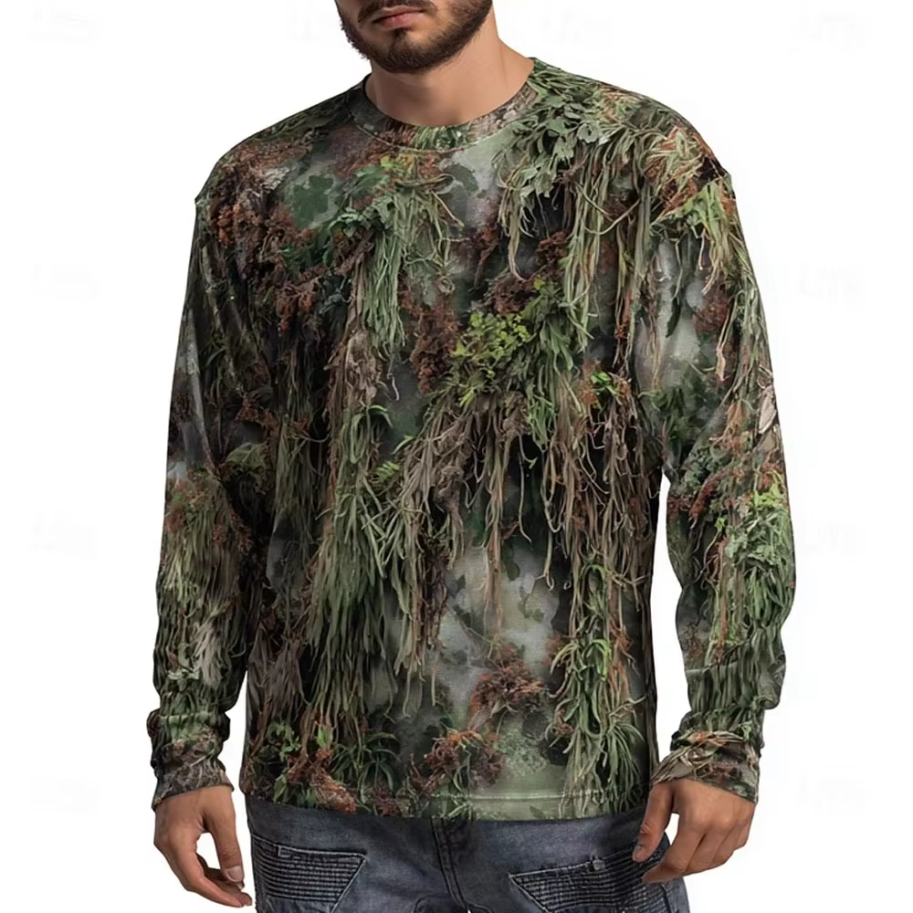 Heren Camo Animal Print shirt  - Tee Graphic Print recensie en prijs