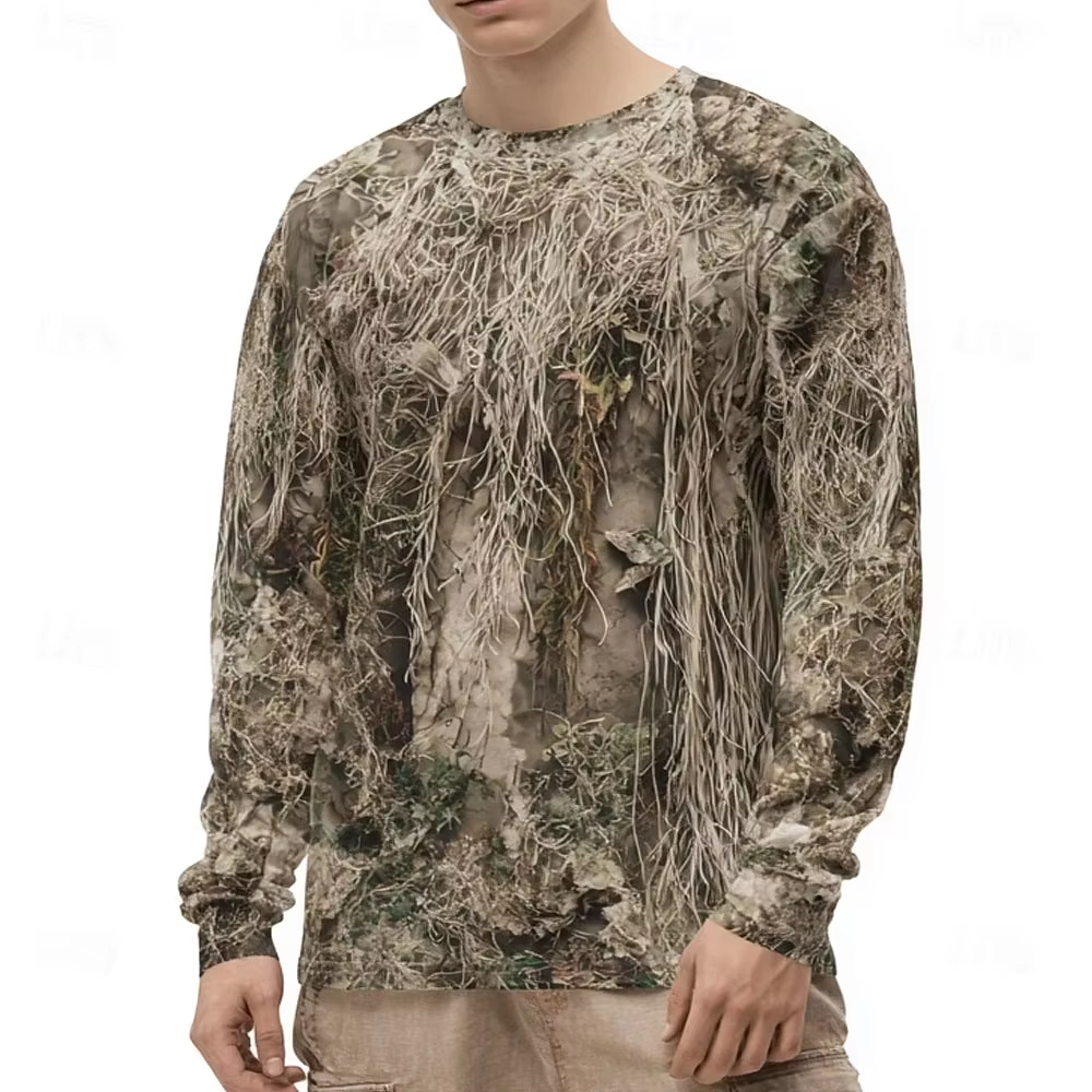 Heren Camo Animal Print shirt  - Tee Graphic Print recensie en prijs