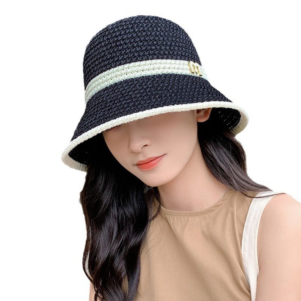 Ademende elegante vissershoed  - Bucket Hat Straw recensie en prijs