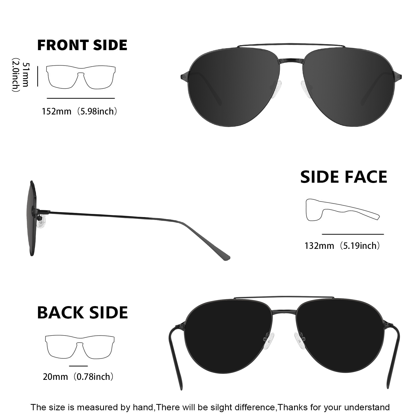 Maxjuli Aviator Zonnebril Voor - Sunglasses Aviator Polarized recensie en prijs