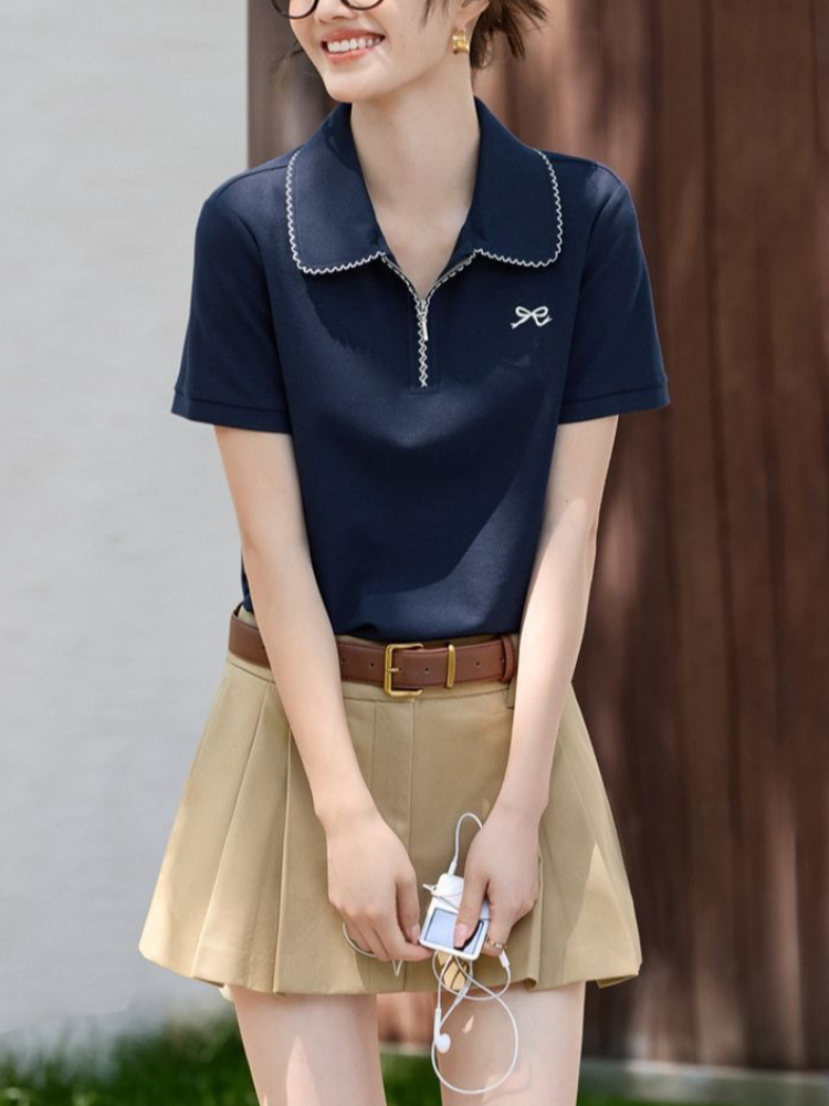 Dames Slim Fit Figuurvormende  - Polo Shirt Pique recensie en prijs