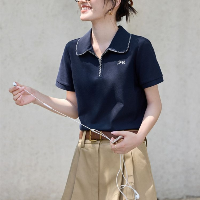 Dames Slim Fit Figuurvormende  - Polo Shirt Pique recensie en prijs