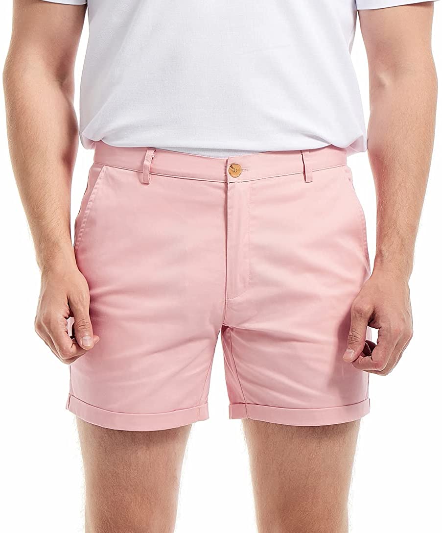 Aimpact Mannen Zomer Slim-Fit  - Shorts Chino Slim recensie en prijs