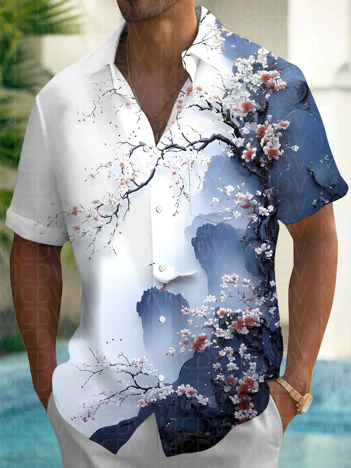 Hawaiiaans overhemd voor heren - Shirt Camp Collar recensie en prijs