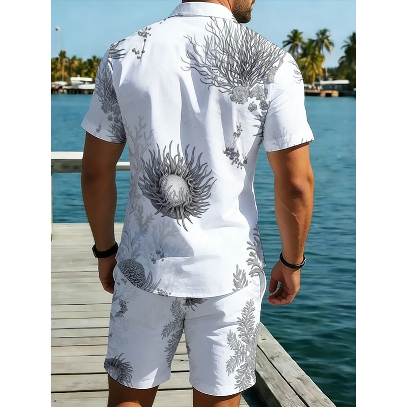 Heren Hawaiiaans overhemd & sh - Resort Shirt Floral recensie en prijs