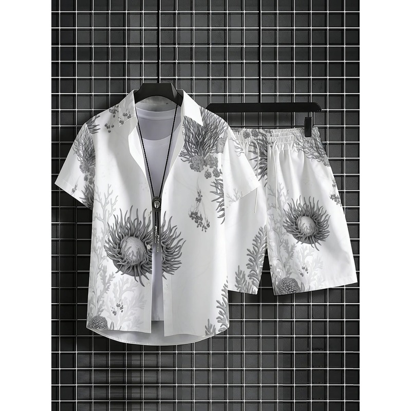 Heren Hawaiiaans overhemd & sh - Resort Shirt Floral recensie en prijs