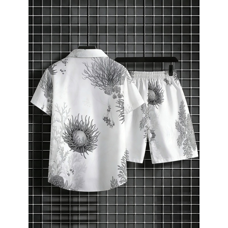 Heren Hawaiiaans overhemd & sh - Resort Shirt Floral recensie en prijs