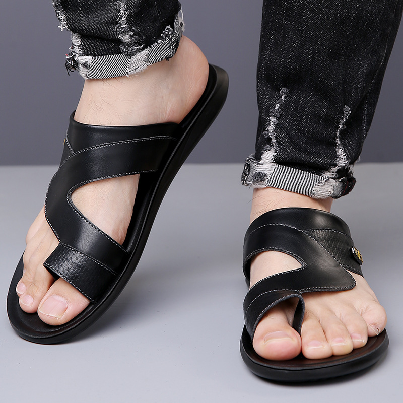 Heren 2026 Nieuwe Lederen Sand - Flip Flop Leather Men recensie en prijs