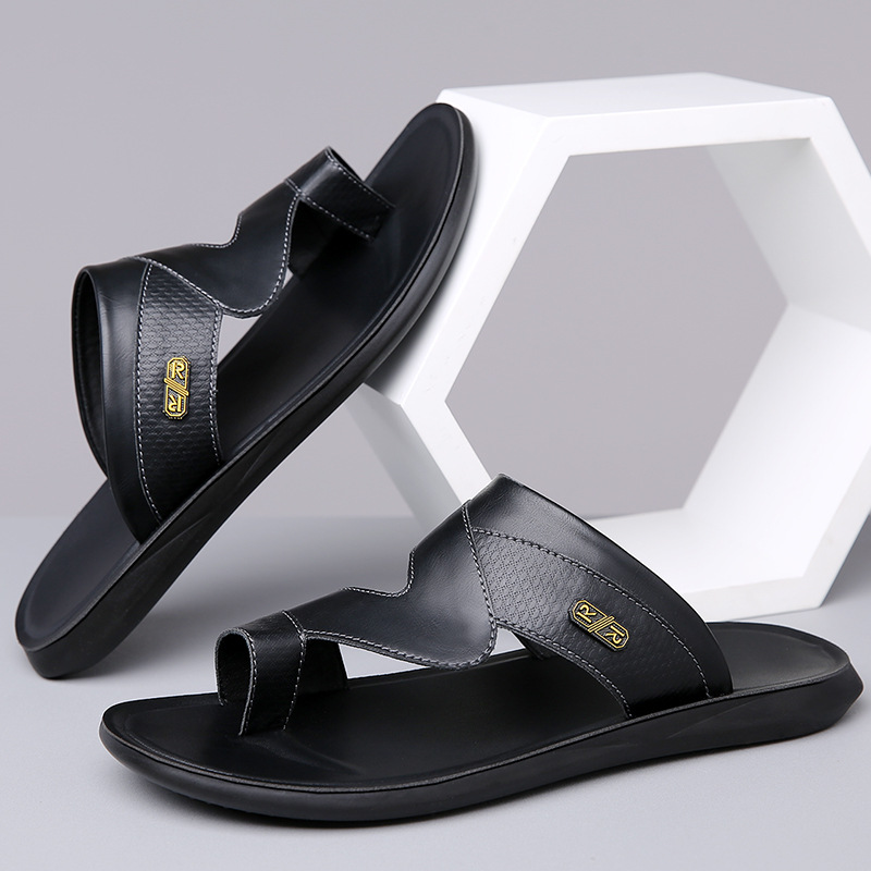 Heren 2026 Nieuwe Lederen Sand - Flip Flop Leather Men recensie en prijs