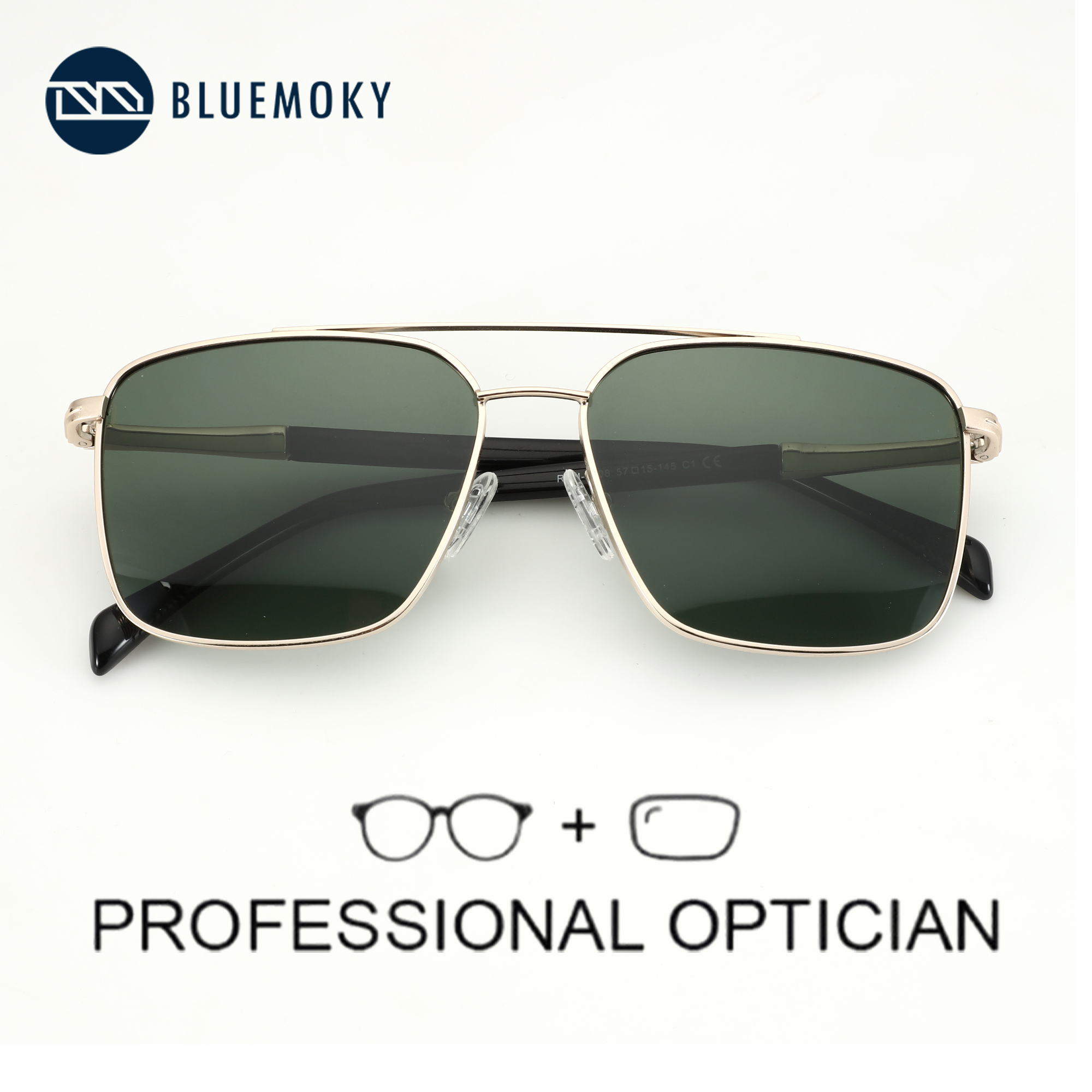 BLUEMOKY L Maat Mode Metalen A - Sunglasses Aviator Polarized recensie en prijs