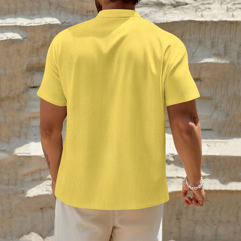 Herenshirt van katoen en linne - Linen Shirt Breathable recensie en prijs