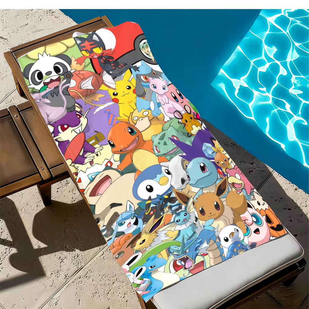 1 stuk extra grote Pokemon mic - Beach Towel Large recensie en prijs