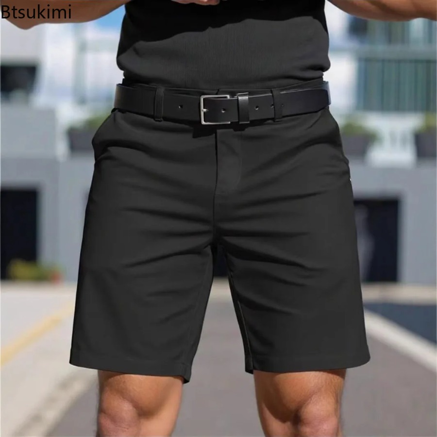 Zomer Nieuwe Heren Effen Slim  - Shorts Chino Slim recensie en prijs
