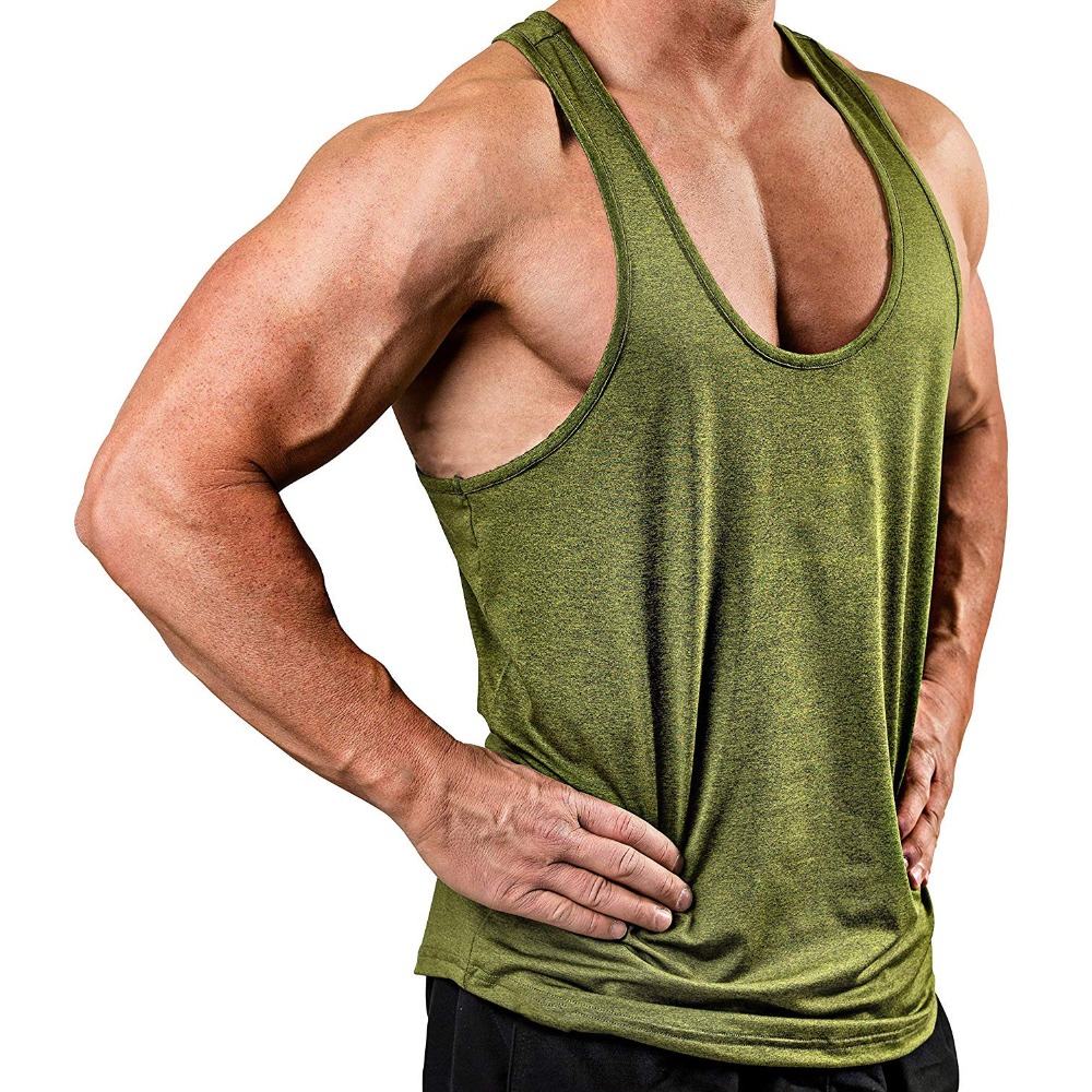Herenshirt, effen kleur, V-hal - Tank Top Muscle recensie en prijs