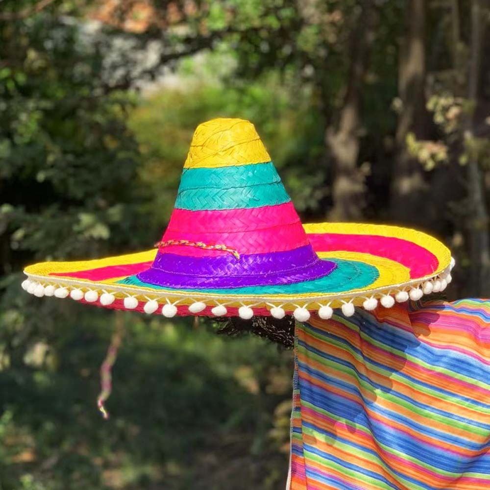 Zomer brede rand Mexicaanse fe - Bucket Hat Straw recensie en prijs