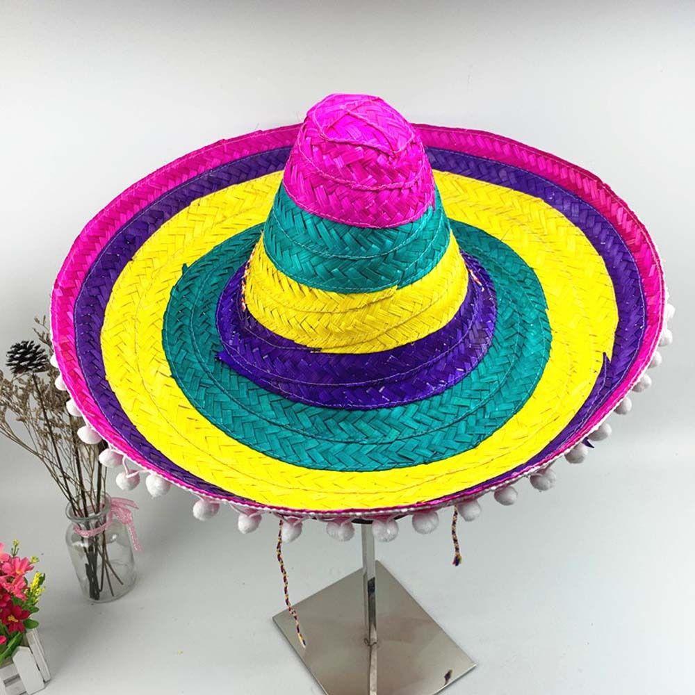 Zomer brede rand Mexicaanse fe - Bucket Hat Straw recensie en prijs