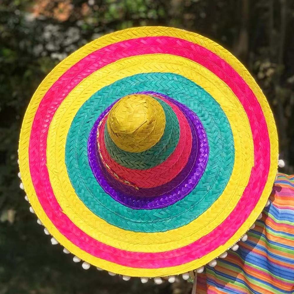 Zomer brede rand Mexicaanse fe - Bucket Hat Straw recensie en prijs