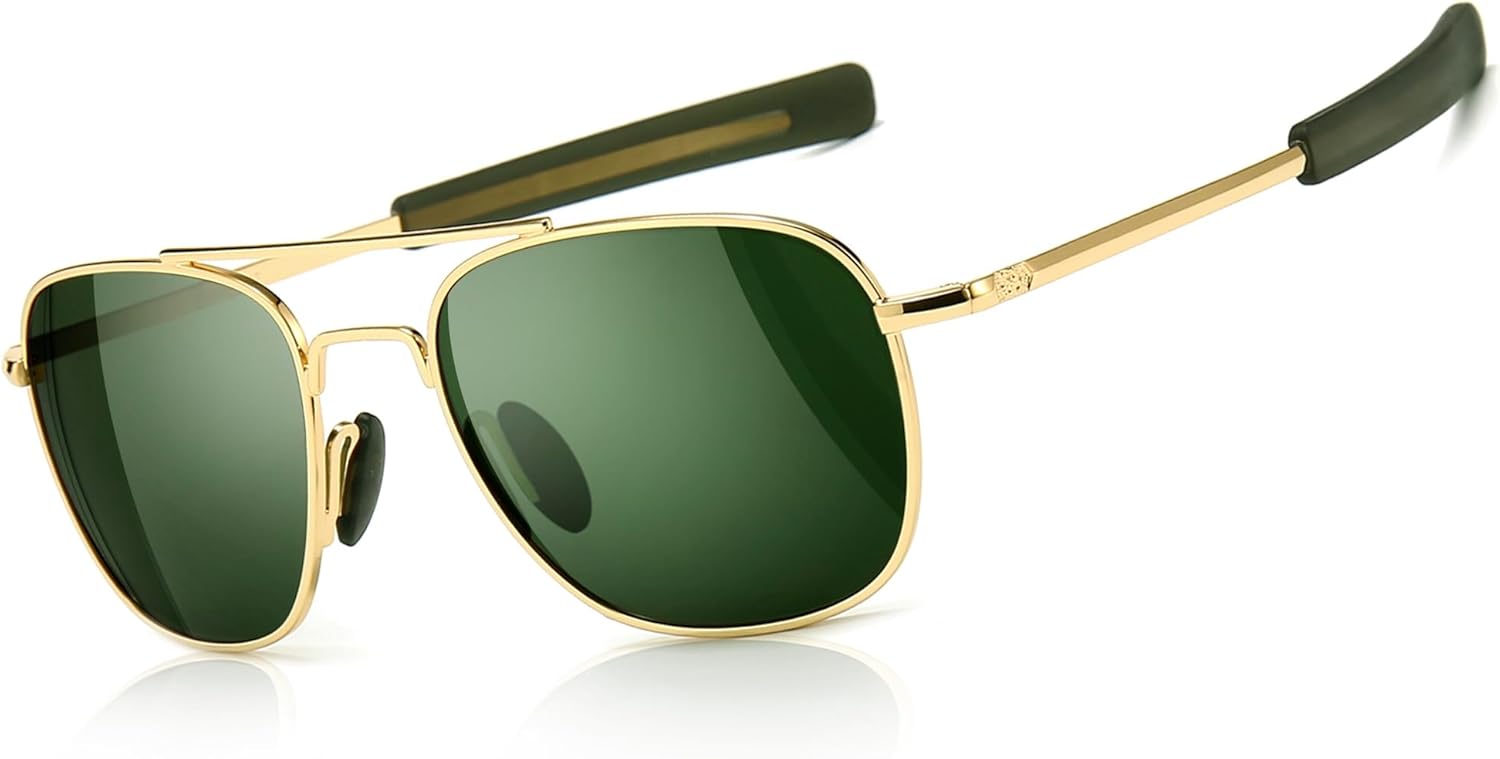 Herens zonnebrillen in militai - Sunglasses Aviator Polarized recensie en prijs