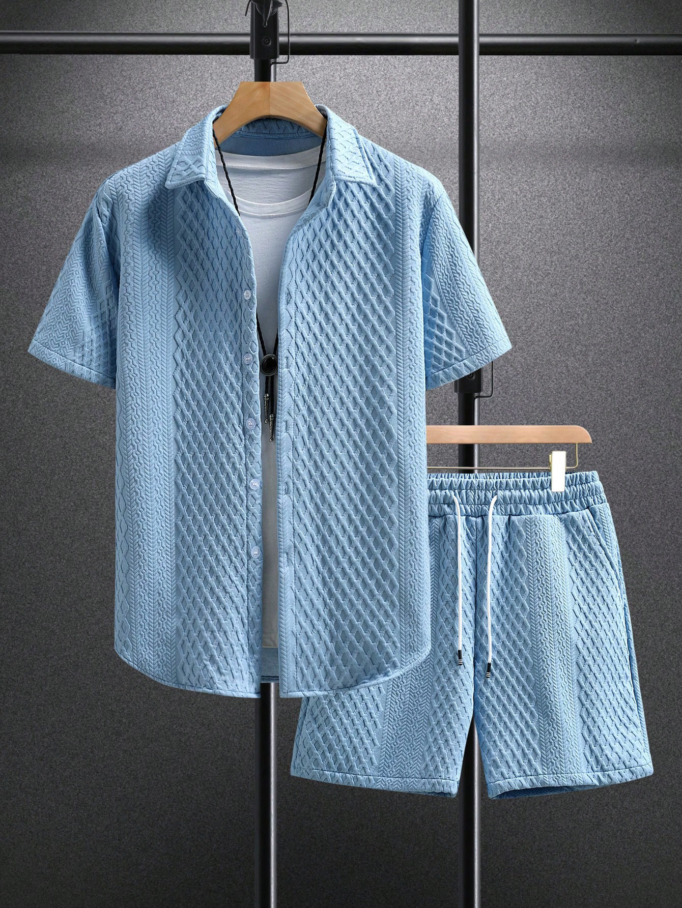 Zomerse nieuwe heren casual wi - Shirt Camp Collar recensie en prijs