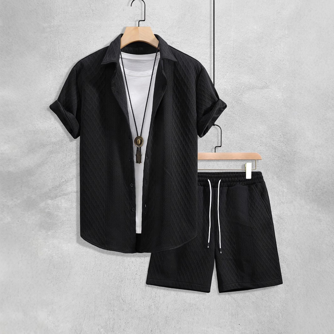 Zomerse nieuwe heren casual wi - Shirt Camp Collar recensie en prijs