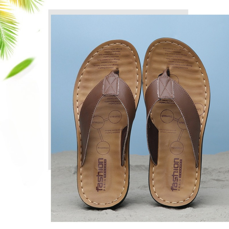 2026 Schoenen Lederen Heren Sl - Flip Flop Leather Men recensie en prijs