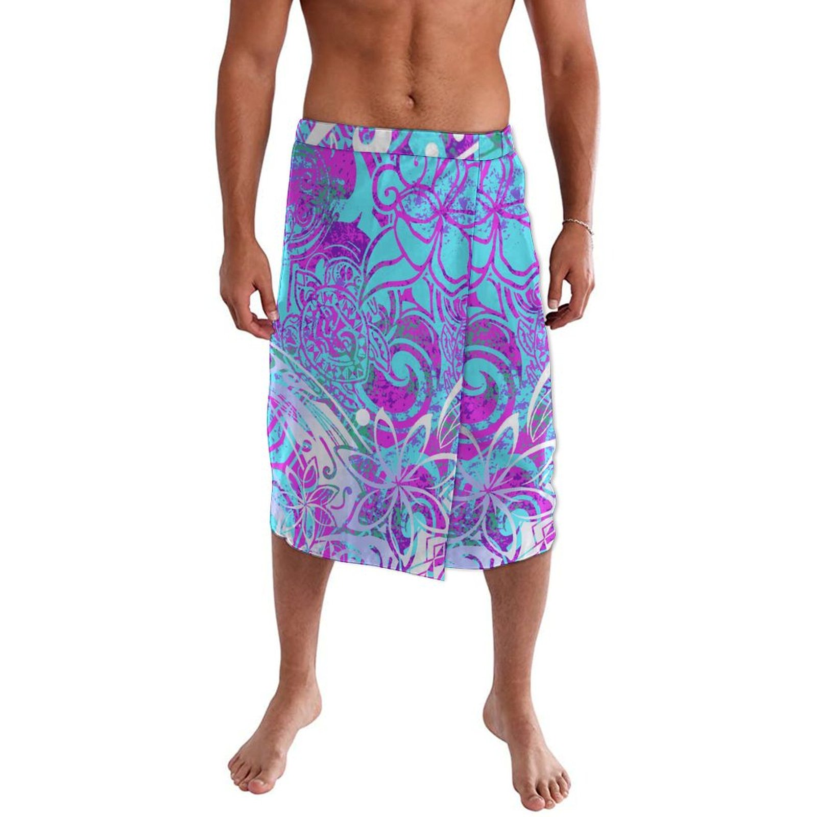 Hawaiiaanse etnische stijl her - Sarong Men Wrap recensie en prijs