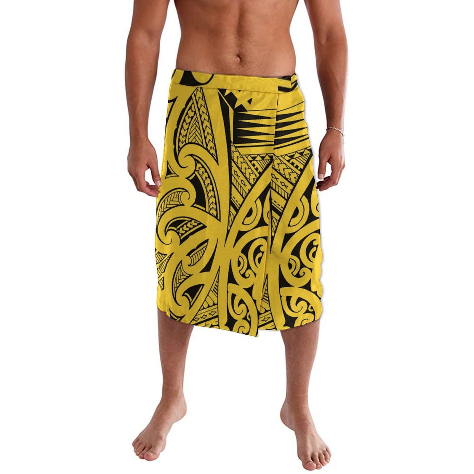 Hawaiiaanse etnische stijl her - Sarong Men Wrap recensie en prijs