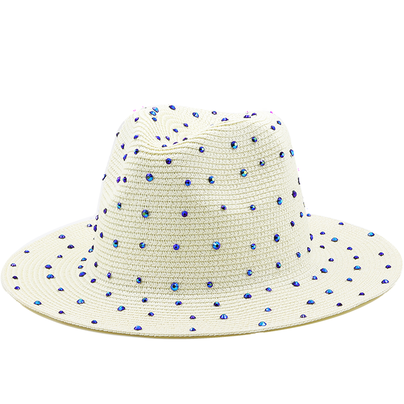 Luxe Diamant Panama Zachte Vor - Bucket Hat Straw recensie en prijs