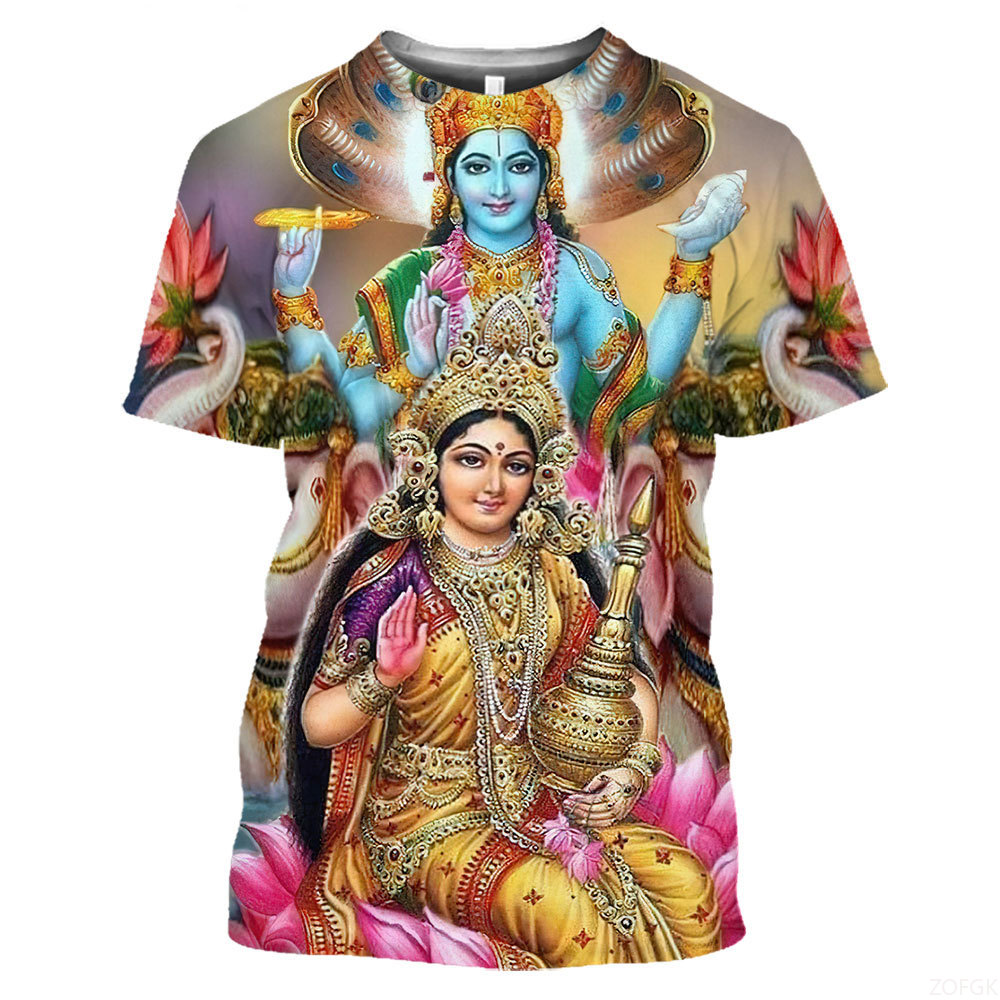 Zomermode Indiase goden grafis - Tee Graphic Print recensie en prijs