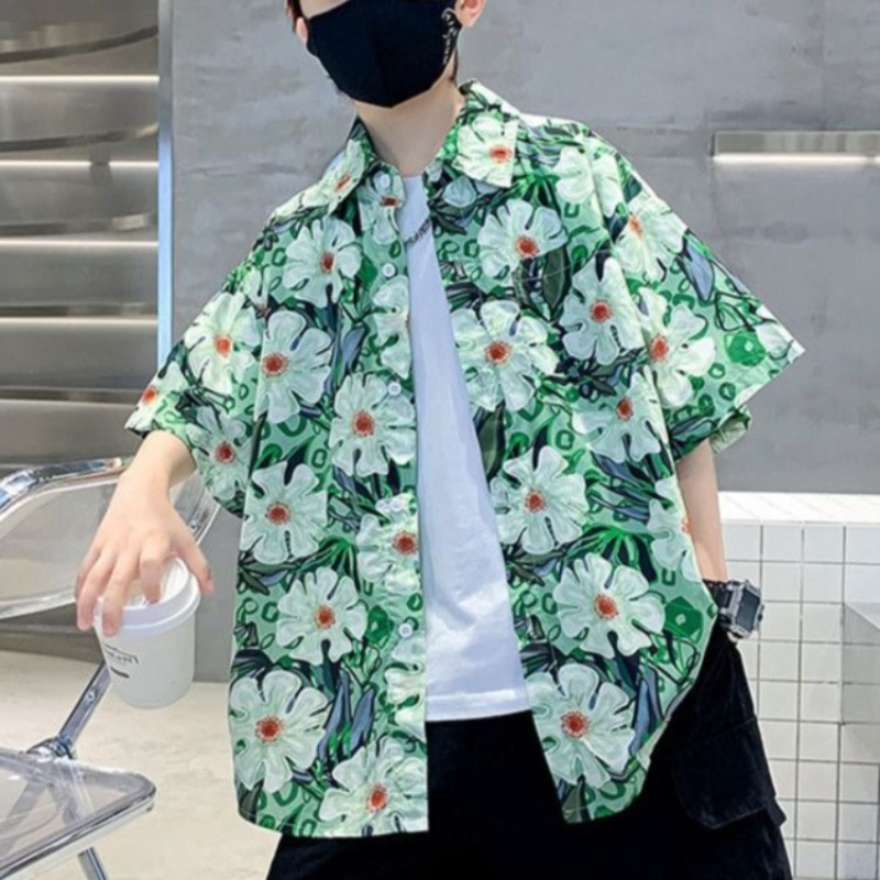 Jongens zomerset met bloemenpr - Resort Shirt Floral recensie en prijs