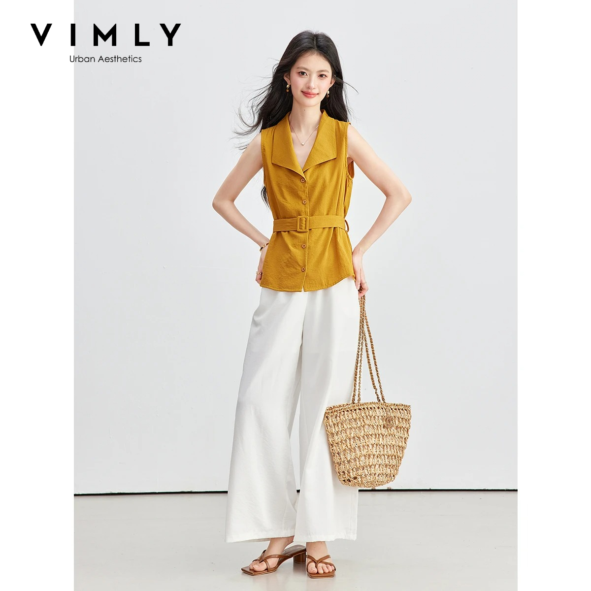 VIMLY Vrouwen Zomer Commuter P - Shirt Camp Collar recensie en prijs