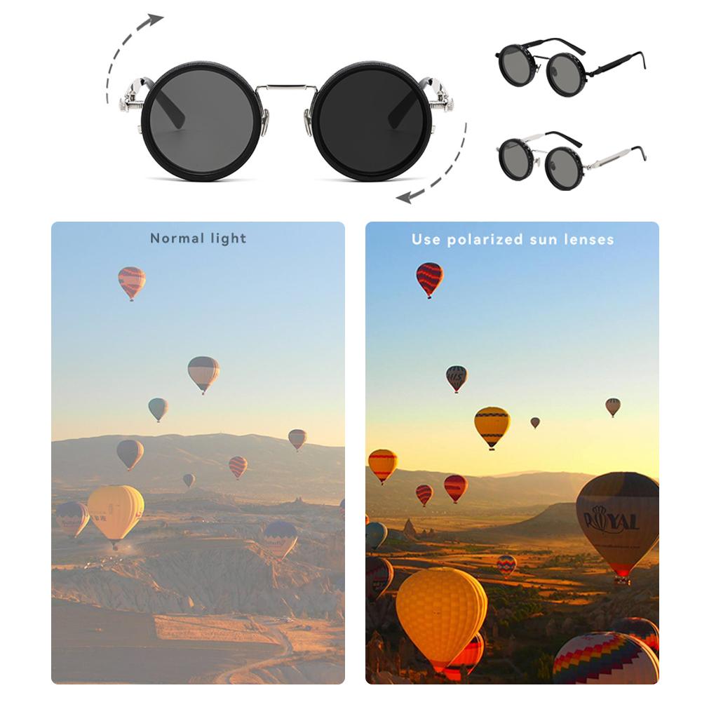Verstelbare ND gepolariseerde  - Sunglasses Aviator Polarized recensie en prijs
