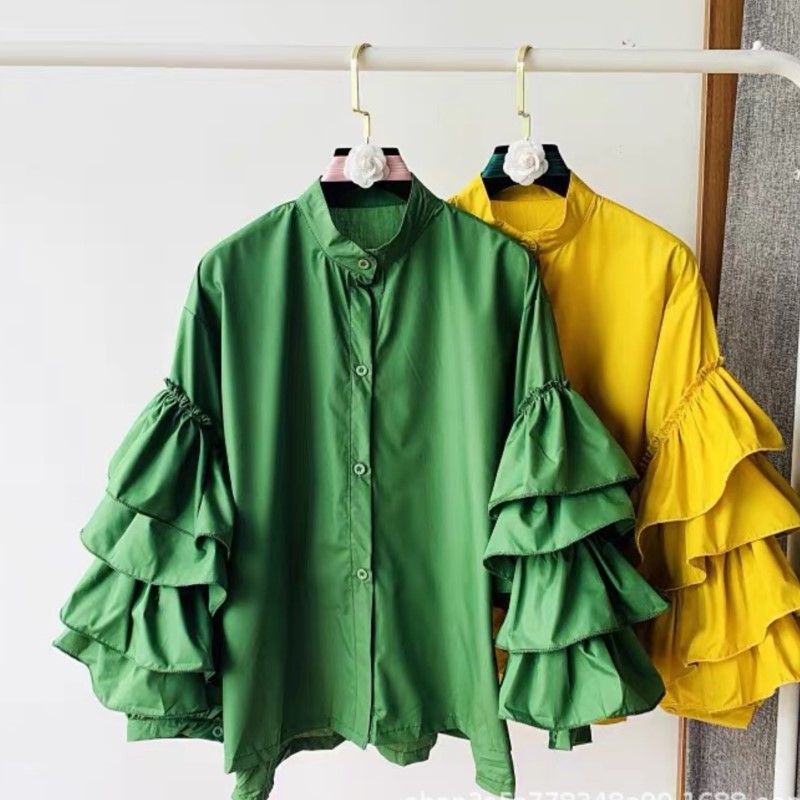 Vrouwen witte shirts effen vol - Shirt Camp Collar recensie en prijs