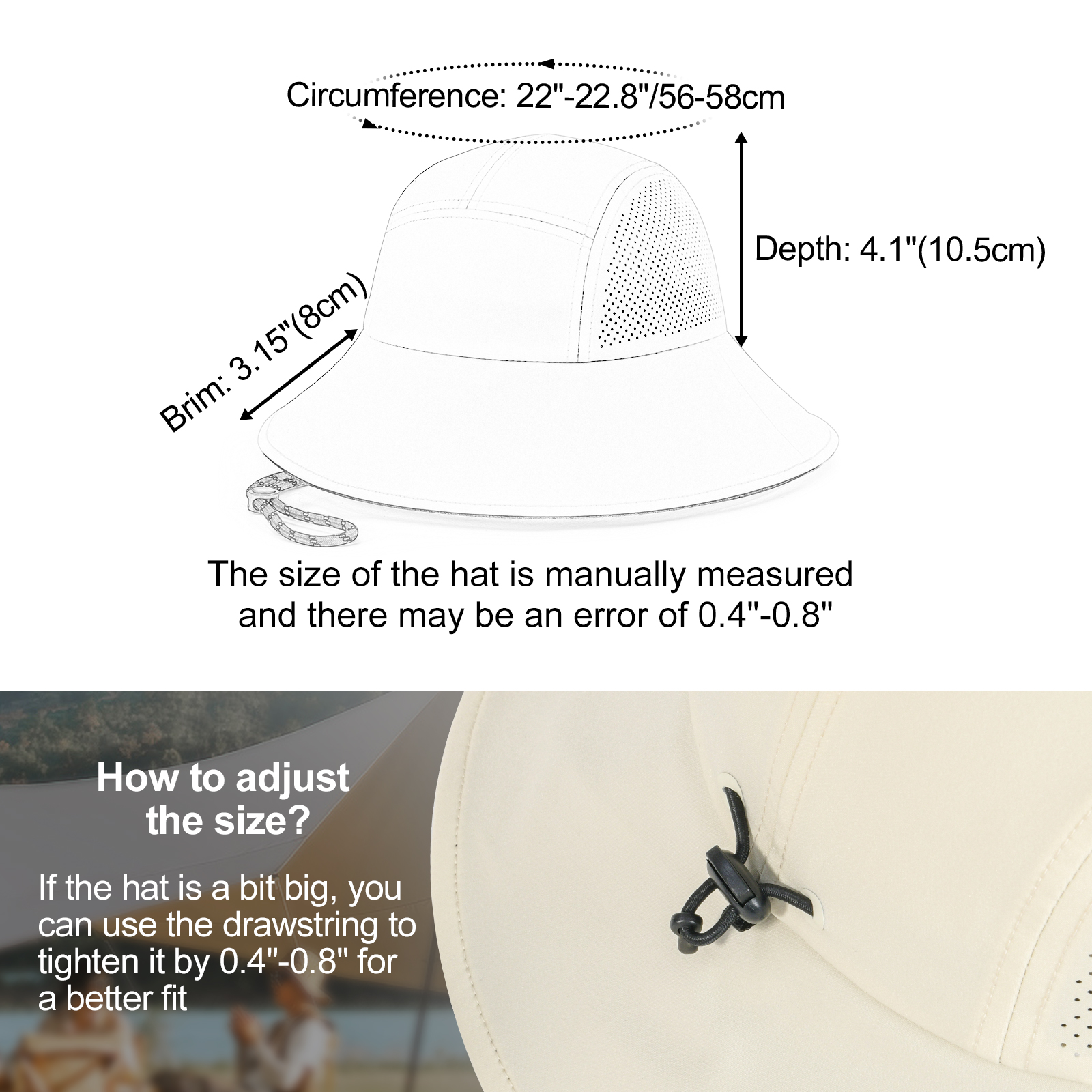 FEINION Lichtgewicht zonnehoed - Packable Hat Nylon recensie en prijs