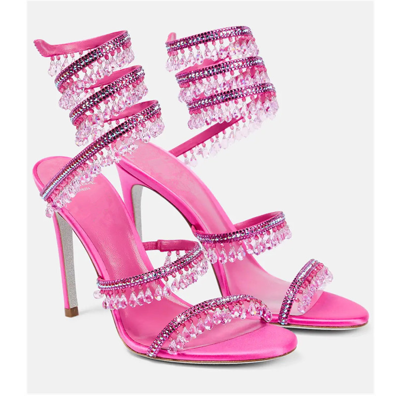 2026 Dames Hoge Hakken Nieuwe  - Casual Sandal Leather recensie en prijs