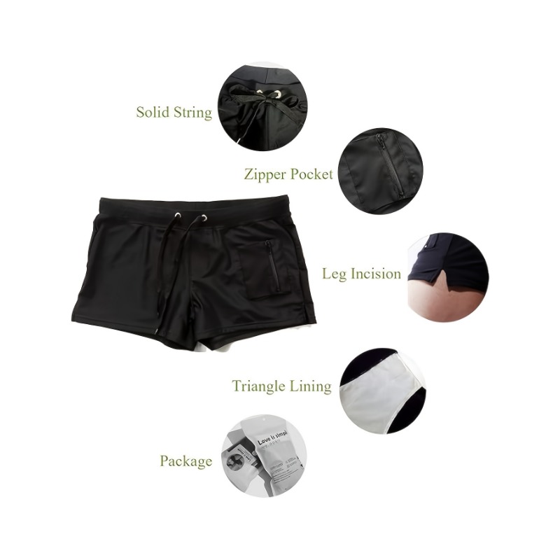 Rekbare nylon en elastane snel - Swim Trunk Quick Dry recensie en prijs